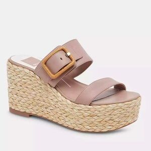 Dolce Vita Thorin Espadrille Wedge Sandal In Belgium Sweet Size 10 NWOB